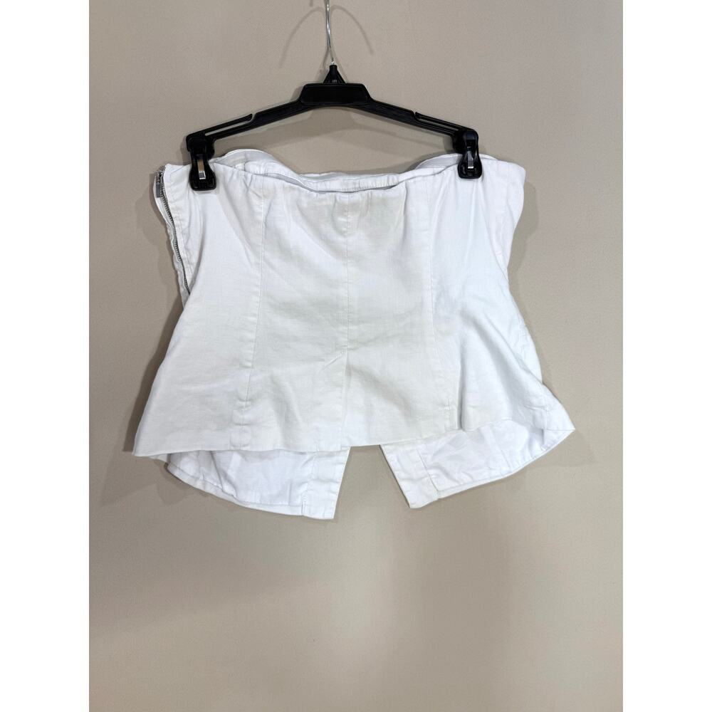 A.L.C. Renee white strapless Top size 10 - Picture 4 of 5